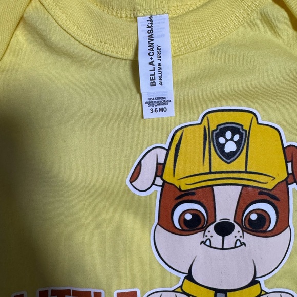 PAW PATROL 3-6 month onesie - Picture 2 of 3